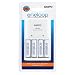 Sanyo MQN04 eneloop Overnight Charger  with 4 pcs eneloop AA (HR-3UTGA-4BP)