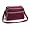 Burgundy / sand