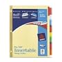 Avery WorkSaver Big Tab Insertable Dividers, 8-Tab, 1 Set (11111)