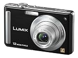 Panasonic DMC-FS25EG-K Digitalkamera (12 Megapixel, 4-fach opt. Zoom, 7,6 cm (3 Zoll) Display, Bildstabilisator) schwarz - 
