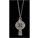 Celtic Cross English Pewter Necklace