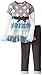 Little Lass Girls' 2 Piece Sweater Set Dot Stripe