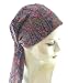 Turban Plus Pretied Scarf Purple Paisley