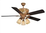 Savoy House 52435MO10 The Tampico Driftwood Traditional Ceiling Fan 52 Blade Span