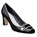Merona Collection Black Clarissa Spectator Pump - 8.0
