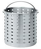 Bayou Classic B800, 80-Qt. Perforated Basket, aluminum