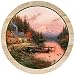 Thirstystone Thomas Kinkade The End of a Perfect Day Coaster Set
