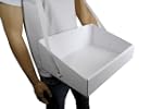 Bauchladen Karton wei� - Party Jungge...