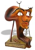 Self-portrait with Fried Bacon Surrealism Statue by Salvador Dali