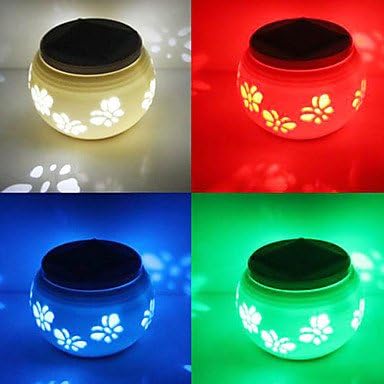 Butterflies Pattern Hollowed-Out LED Solar Powered Garden Light -Solar Table Light- Solar Small Night Light In Jar Design