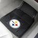 Pittsburgh Steelers Heavy Duty 2-Piece Vinyl Car Mats