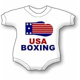 USA Boxing Baby Ultrasoft Onesie