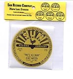 Sun Records 78 Label Stickers 5-Pack
