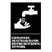 Quartet ADA Approved Hygiene Sign, Employees Must Wash Hands Symbol with Tactile Graphics, Molded Plastic, 6 x 9 Inches, Gray (01414)