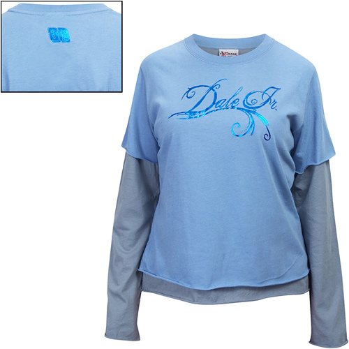 Buy Chase Authentics Dale Earnhardt, Jr. Ladies Long Sleeve Layered Tee by Chase Authentics