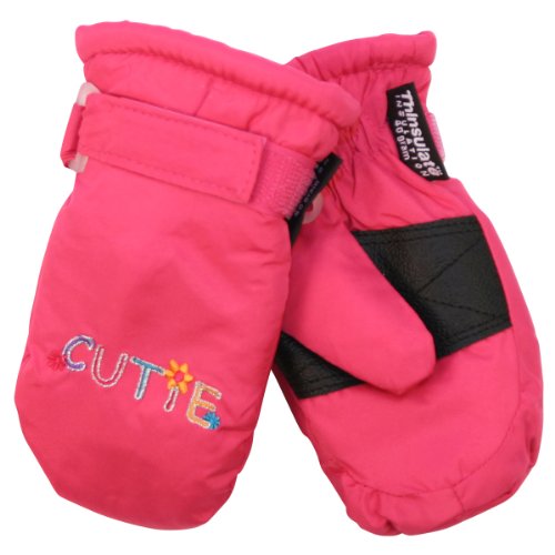 Toddler Girl's Waterproof / Thinsulate Lined Winter Mittens