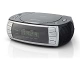 Stereo Uhrenradio mit CD Player, Digitaler Radiowecker, grüne LED-Anzeige, 2 Weckzeiten, Einschlafautomatik, NEU + OVP