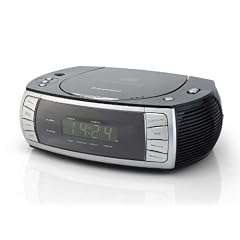 Stereo Uhrenradio mit CD Player, Digitaler Radiowecker, gr�ne LED-Anzeige, 2 Weckzeiten, Einschlafautomatik, NEU + OVP