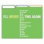 Multiple Choice File Folders by Knock Knock