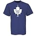 Reebok Toronto Maple Leafs Navy Blue Primary Logo T-shirt