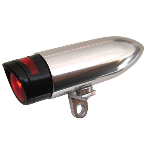 Soma SILVER BULLET REAR FLASHER RETRO LOOK RED SAFETY LED On Sale