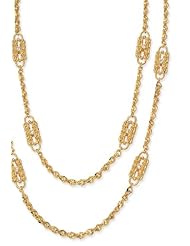 Jacqueline Kennedy Dual Chain & Station Necklace