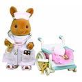 Sylvanian Families Nurse Figure and Wheelchair