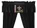 New Orleans Saints Window Treatments Valance and Drapes
