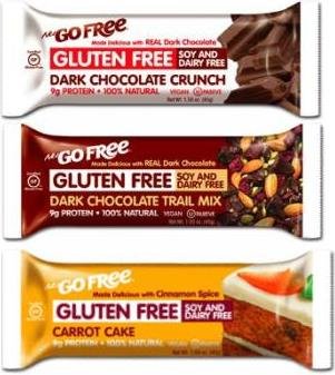 NuGo Free Bars: Gluten-, Soy-, and Dairy-Free, 1.6 oz.