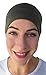 Soft Comfy Sleep and Chemo Cap, Hat Liner (Army Green)