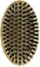 Swissco Oakwood Men's Military Boar Bristle Club Brush 1 ea