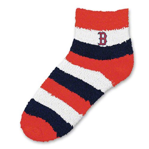 Boston Red Sox Women's Pro Stripe Sleep Soft Socks