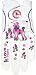 poodle11 - Qglove Love Poodle With PinkGray Argyle Ladies Golf