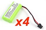 ATC 4x 800mAh / 0.8Ah BATT-1008 BATT1008 Replacement Battery for Uniden Telephones Brand New!