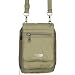 baggallini Bon Voyage Shoulder Bagg: Khaki/Black Travel Wallet