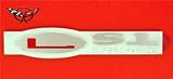 Corvette LS1 Supercharged Billet Aluminum Fender Emblem Badge