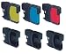 iComp 6x inks for Brother DCP-J125 DCP-J315w DCP-J515w MFC-J220 MFC-J265w MFC-J410 MFC-J415w DCPJ125 DCPJ315w DCPJ515w MFCJ220 MFCJ265w MFCJ410 MFCJ415w (3xLC985BK 1xLC985C 1xLC985M 1xLC985Y)