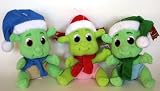 Shrek the Third 6 Inch Plush Christmas Triplets - Set of 3