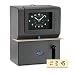Lathem Heavy-Duty Manual Time Recorder, Cool Gray
