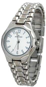 AK Anne Klein #10-8063SVSV Women's Stainless Steel Bracelet Watch
