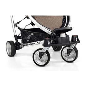 Trends For Kids Double Swivel Wheel for Buggster S, Black