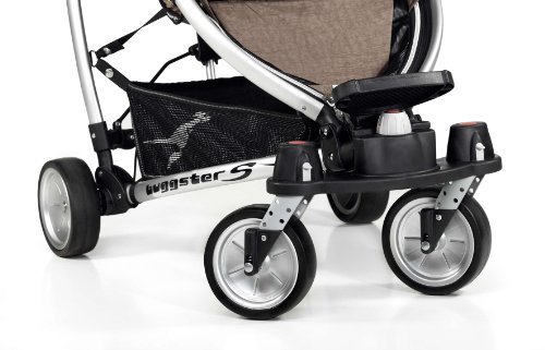 Trends For Kids Double Swivel Wheel for Buggster S - Black