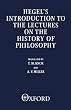 Introduction to the Lectures on the History of Philosophy