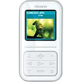 Memorex MMP8595-WHT - Digital player / radio - flash 4 GB - WMA, MP3, protected WMA (DRM 10) - display: 1.5 - white