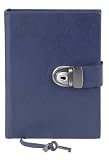 The Secret Diary Journal, Lined, Key and Lock Closure, Blue