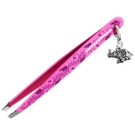 Tweezerman Charmed Slant Tweezer Lucky Elephant