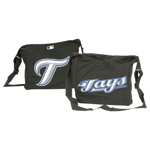 Toronto Blue Jays Laptop Bag w/ Adjustable Shoulder Strap (Measures 17
