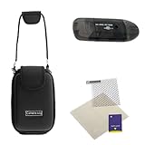 GTMax Black Eva Pouch Case+USB Memory Card Reader +LCD Screen Protector for ....