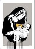 Virgin Mary (Numbered Limited Edition of 600) art print by Banksy, 70cm x 50cm