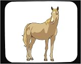 Decorated Mouse Pad with domestic, mare, horse, stallion, hingst, equine, livestock, animal